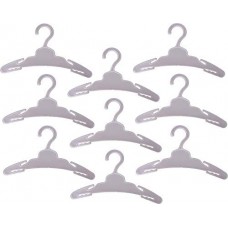 9 x 18cm Doll Clothes Hangers